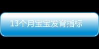 13个月宝宝发育指标